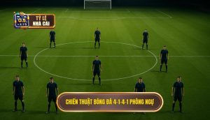 Chiến thuật bóng đá 4-1-4-1 phòng ngự