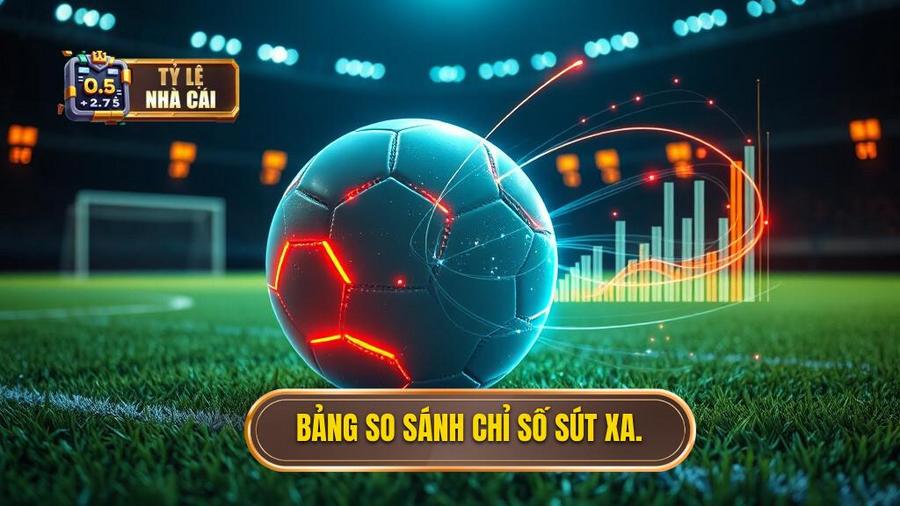 3. Bảng so sánh chỉ số sút xa.