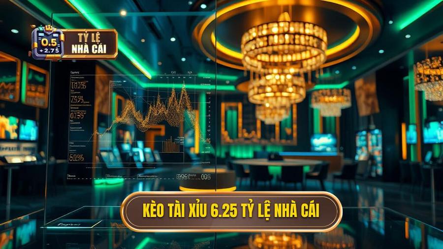 Kèo tài xỉu 6.25 TỶ LỆ NHÀ CÁI