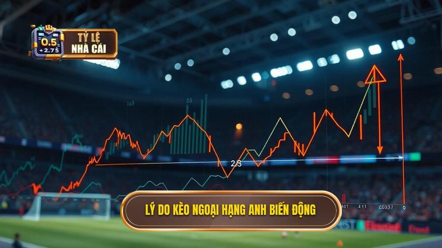 2. Tại sao tỷ lệ kèo Ngoại hạng Anh lại biến động liên tục?