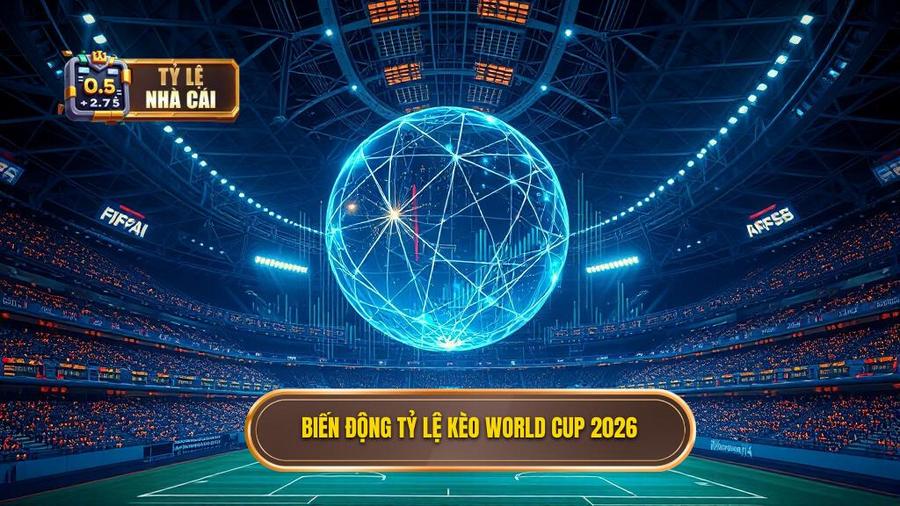 Phân tích đa chiều về biến động tỷ lệ kèo World Cup 2026