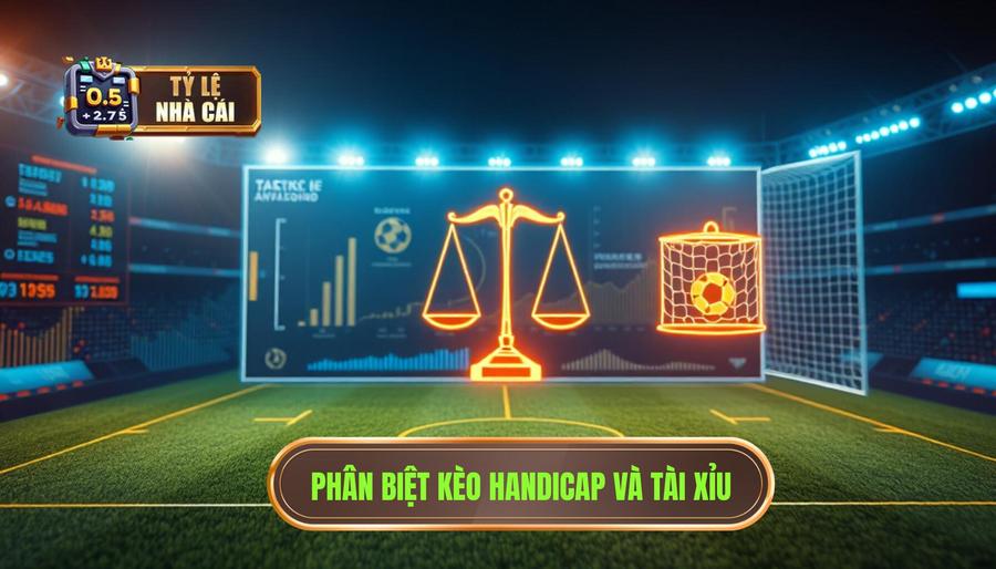 Hiểu rõ bản chất của kèo Handicap và kèo Tài Xỉu