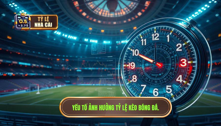 Các yếu tố ảnh hưởng đến tỷ lệ kèo trước giờ G